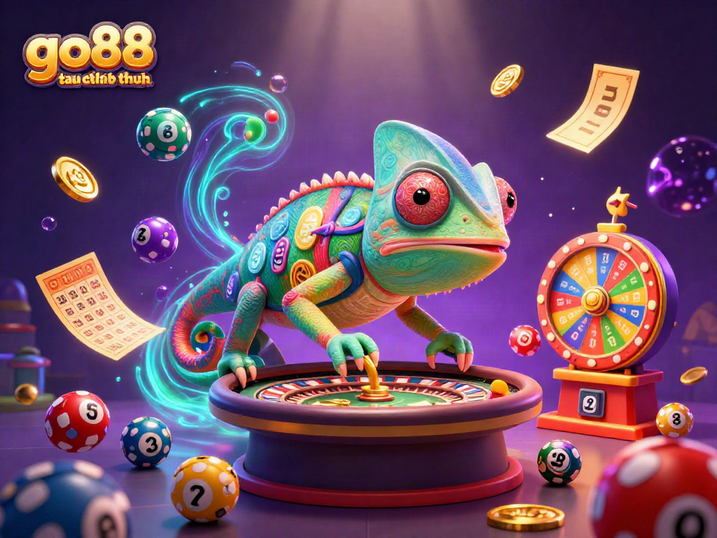 Experience thrilling gameplay at go88 trang chu chinh thuc with dynamic casino elements and vibrant illustrations.