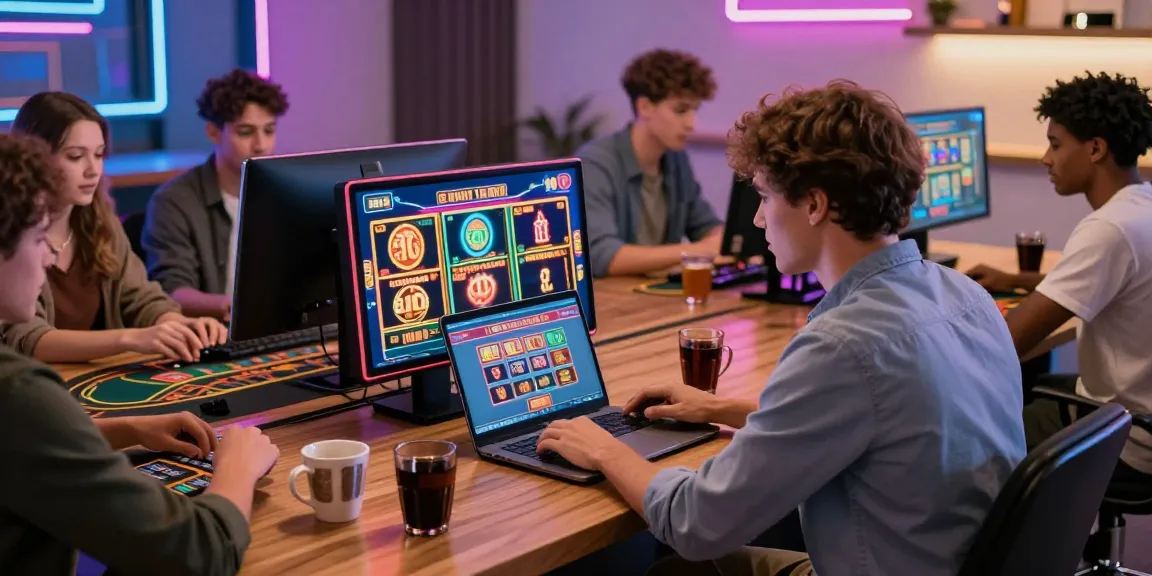 Players experiencing the best casinos not on gamstop in an engaging online environment.