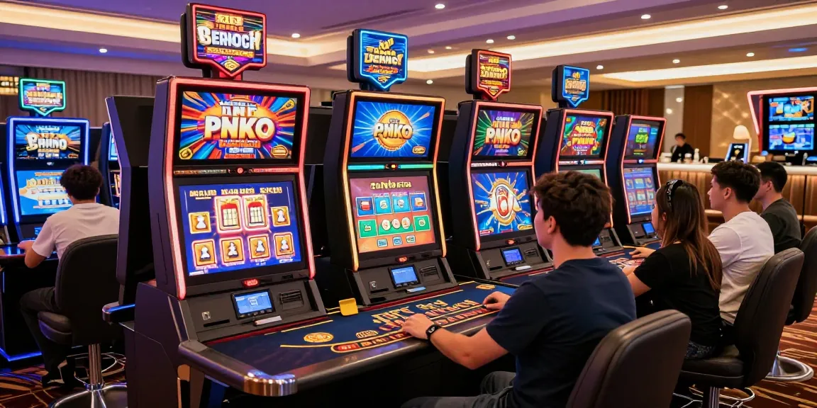Best casinos not on gamstop players enjoying a vibrant game atmosphere with high-tech gaming stations and colorful displays.