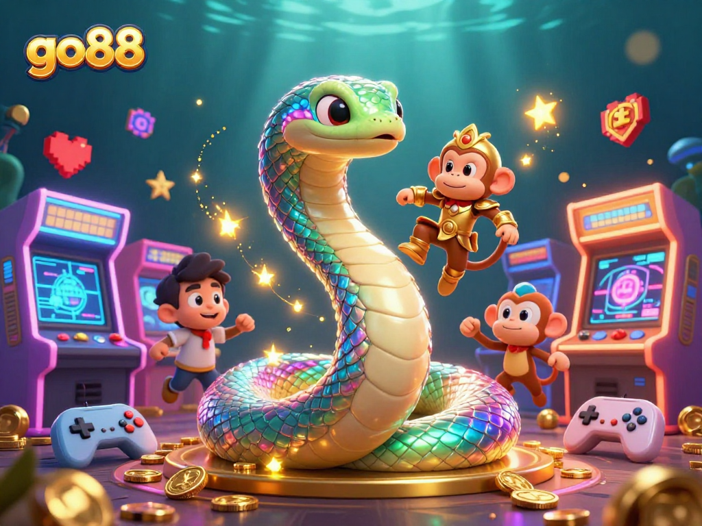 Engage with go88's thrilling gaming adventure featuring a vibrant underwater scene and exciting casino elements.