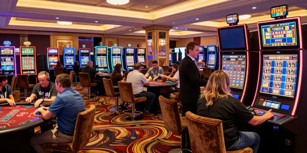 Experience the best casinos not on gamstop with vibrant gaming floors, engaging croupiers, and inviting atmosphere.