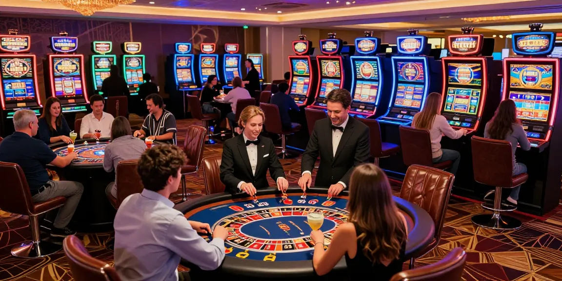 Explore the best casinos not on GamStop with diverse players enjoying thrilling games.