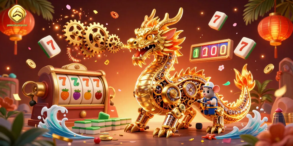 Experience excitement at gambling sites not on gamstop with a golden dragon and vibrant slot elements.